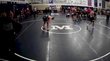 160 lbs Quarterfinal - Ryan Booher, West Shamokin Hs vs Cristian Lowther, Ringgold Hs