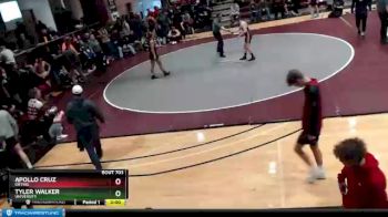 126 lbs Semifinal - Apollo Cruz, Orting vs Tyler Walker, University