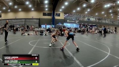 84 lbs Round 3 (4 Team) - Lucas Larson, Richmond WC vs Dane Malone, Junior Terps Xtreme