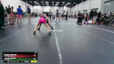 67 lbs Finals (2 Team) - Chase Smith, Level Up vs Dane Zigman, MF Purge Elite