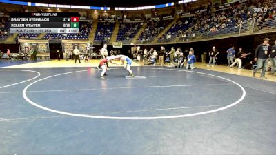105 lbs Semifinal - Brayden Steinbach, St Marys vs Kellen Weaver, Reynolds