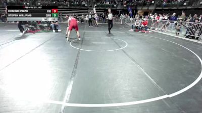 190 lbs Consi Of 8 #2 - Dominic Pizzo, Vineland vs Steven Williams, Cumberland