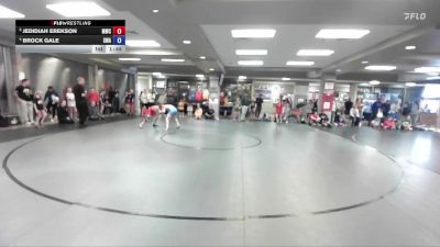 88 lbs Quarterfinal - Jedidiah Erekson, McCall Wrestling Club vs Brock Gale, Sanderson Wrestling Academy