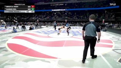 Cons. Round 1 - Mikayla Hight, Dell Rapids vs Sammie Reil, Harrisburg