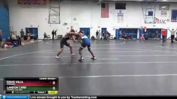 149 lbs Champ. Round 1 - David Villa, Dubuque vs Landon Card, Cornell College