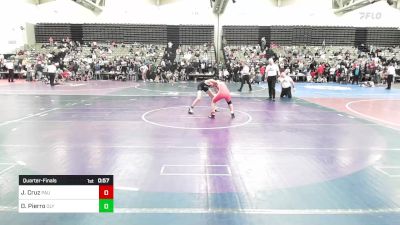 115-J lbs Quarterfinal - Justin Cruz, Paulsboro vs Damien Pierro, Olympic