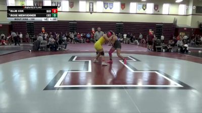 190 lbs Quarterfinal - Ellie Cox, Marion vs Rose Niewoehner, Crestwood