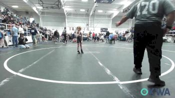 46 lbs Round Of 16 - Madden Penn, Cotton County Wrestling Club vs Aiden Bosques, Aztec Grappling Academy