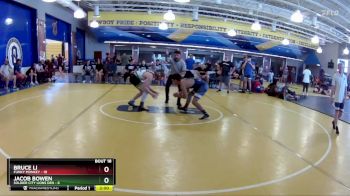132 lbs Round 5 (8 Team) - Bruce Li, Funky Monkey vs Jacob Bowen, Soldier City Lions Den