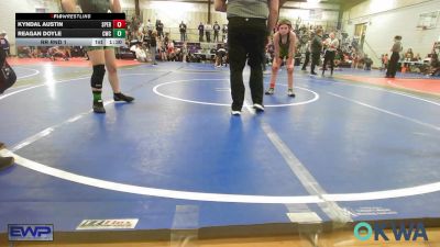 115-120 lbs Rr Rnd 1 - Kyndal Austin, Sperry Wrestling Club vs Reagan Doyle, Cowboy Wrestling Club