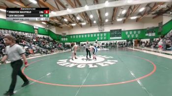 215 lbs Cons. Round 2 - Preston Maxfield, Lyman vs Levi McCann, Pinedale