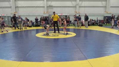 50 lbs Round 2 - Kai Burns, Team Palmetto vs Kaeldis Kallenberger, Lil Rebels