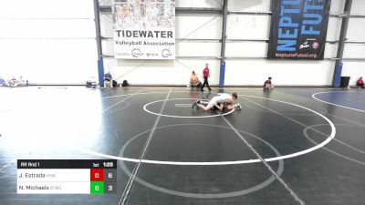 120 lbs Rr Rnd 1 - Jacob Estrada, VHW vs Noah Michaels, Shore Thing Surf