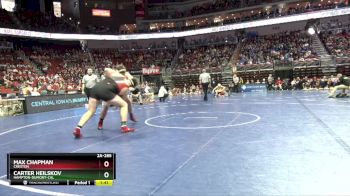 2A-285 lbs Cons. Semi - Carter Heilskov, Hampton-Dumont-CAL vs Max Chapman, Creston