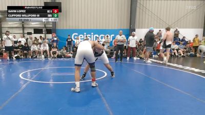 Rr Rnd 1 - Gavin Lopez, NC United - BHS vs Clifford Williford III, Roundtree Wrestling Academy - BHS