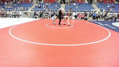 113 lbs Cons 32 #2 - Benjamin Walsh, IA vs Liam Davis, FL