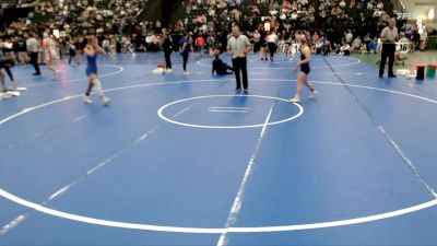106-115 lbs Quarterfinal - Jadyn Kratz, West Holt Public Schools vs Keleigh Ochoa, Smith County Wrestling Club
