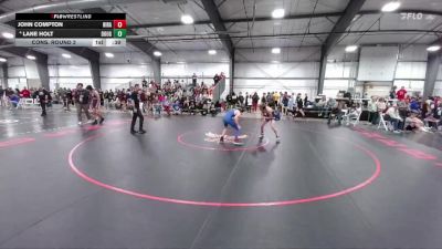 120 lbs Cons. Round 2 - John Compton, Highlands Ranch vs Lane Holt, Douglas
