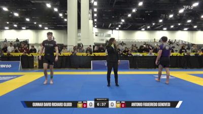 Antonio Figueiredo Genovesi vs Gunnar David Richard Gludd 2025 World IBJJF Jiu-Jitsu No-Gi Championship