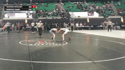 7A 106 lbs Cons. Round 3 - Brentley Mabe, Tuscaloosa County vs Jackson Woolsey, Huntsville