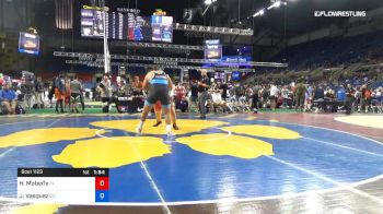 285 lbs Cons 32 #2 - Harrison Moberly, Indiana vs Jeremiah Vasquez, Colorado