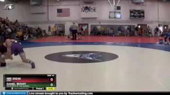 184 lbs Semifinal - Abe Assad, Iowa vs Daniel Benoit, University Of The Ozarks