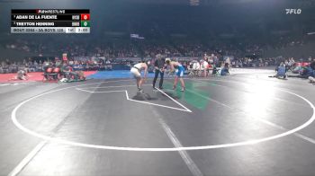 3A Boys 120 lbs 1st Place Match - Adan De La Fuente, Nyssa Boys vs Treyton Henning, Banks Boys
