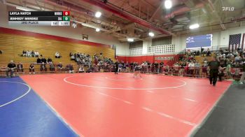 114 lbs 3rd Place - Layla Hatch, Mascoma Valley vs Jenhedy Mendez, Salem