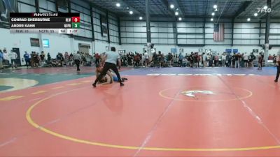 215 lbs 1 - Andre Kahn, NC PRIDE vs Conrad Sherburne, REAL LIFE WRESTLING CLUB