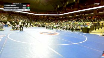 115 Class 1 lbs Cons. Round 3 - Emmersyn Miskell, Warsaw vs Alexis Missey, Potosi