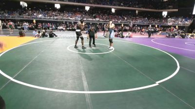 5A 215 lbs Quarterfinal - Roman Nino, Corpus Christi Carroll vs Fredrick Oladele, Huntsville