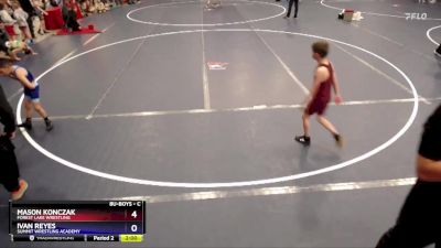 Round 1 - Mason Konczak, Forest Lake Wrestling vs Ivan Reyes, Summit Wrestling Academy