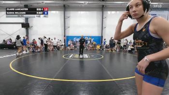 58 kg 7th Place - Ki`Morah Cathey, Okie Girls - W vs Reese Montgomery, PA West Yellow - W