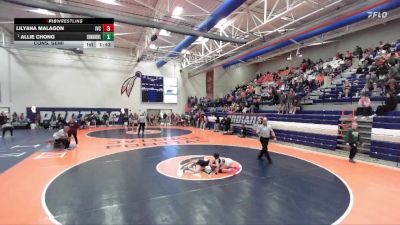 120 lbs Cons. Semi - Allie Chong, Edwardsville (H.S.) vs Lilyana Malagon, Chillicothe (Illinois Valley Central)