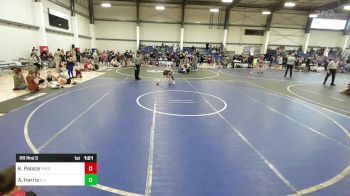 58 lbs Rr Rnd 3 - Karsyn Palace, Payson WC vs Ava Harris, Illinois Valley YW