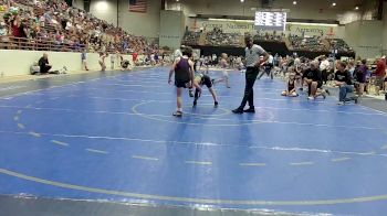 84 lbs Consi Of 8 #1 - Liam Harris, Tomahawk Wrestling Club vs Izaiah Buffington, North Hall Jr Trojans