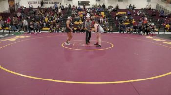 190 lbs 1st Place Match - Millie Azlin, Bixby vs Carli Vargas, Kearney HS