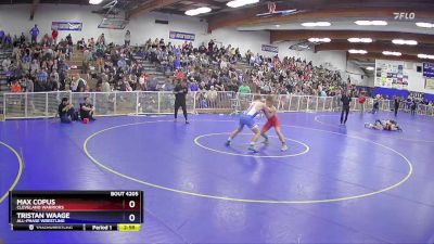 165 lbs Cons. Round 4 - Max Copus, Cleveland Warriors vs Tristan Waage, All-Phase Wrestling