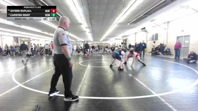 171 lbs Quarterfinal - Jayden Ruplall, Newtown vs Carsten Reist, Bedminster