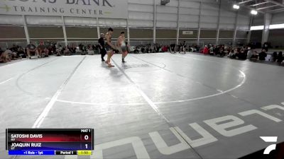 190 lbs 1st Place Match - Satoshi Davis, NV vs Joaquin Ruiz, UT