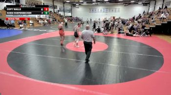 141 lbs 7th Place Match - Cofy Walls, Georgetown (KY) vs Koen Huepenbecker, Indiana Tech