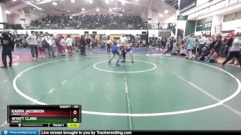 105 lbs Cons. Round 5 - Wyatt Clark, Emmett vs Kaden Jacobson, Lowell Scott