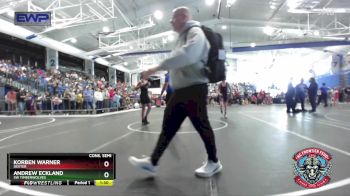 135 lbs Cons. Semi - Korben Warner, Dexter vs Andrew Eckland, SW Timberwolves
