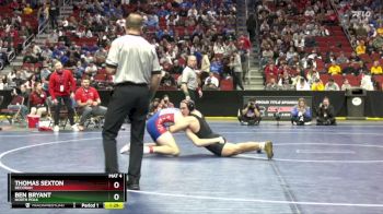 2A-190 lbs Semifinal - Ben Bryant, North Polk vs Thomas Sexton, Decorah