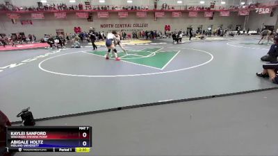 145 B Cons. Round 2 - Kaylei Sanford, Wisconsin-Stevens Point vs Abigale Holtz, Midland University