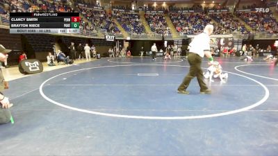55 lbs Round Of 16 - Clancy Smith, Pennridge vs Brayton Niece, Port Allegany