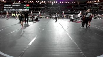 85 lbs Quarterfinal - Leonardo Spagnuolo, Jersey 74 vs Mikey Perna, Bitetto Trained Wrestling