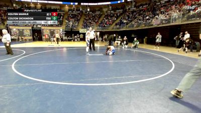 110 lbs Round Of 32 - Kolten Maihle, AC Valley vs Colton Dickinson, Pennridge