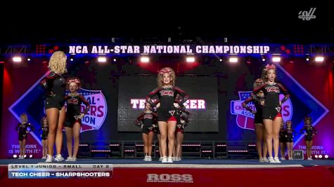 Tech Cheer - Sharpshooters [2026 L1 Junior - Small Day 2] 2026 NCA All-Star National Championship