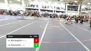 132 lbs Quarterfinal - Alexander McLaughlin, Melrose vs Antonio Goncalves, Ludlow